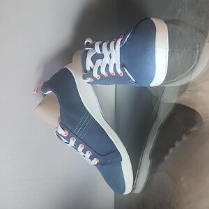 VIONIC Beach Stinson Blue Canvas Shoes Womens 6